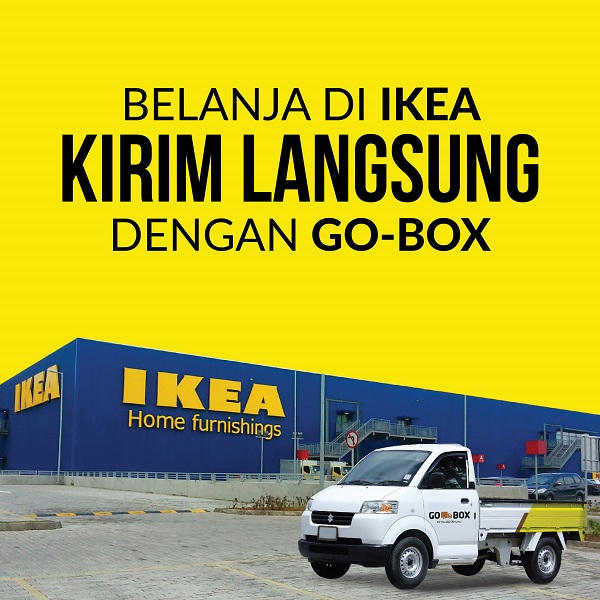 Belanja di IKEA Lebih Mudah Menggunakan GO-BOX