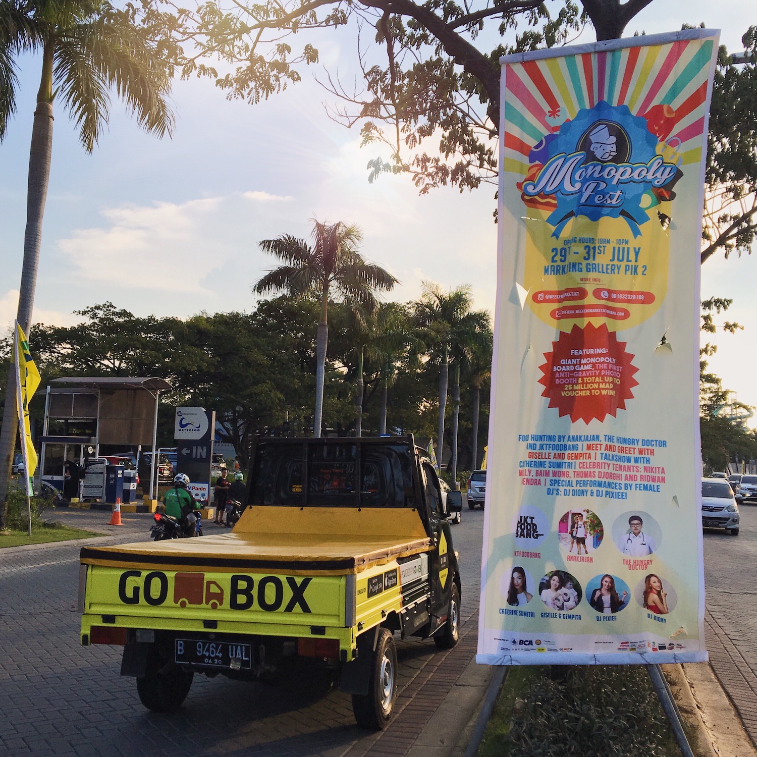 Keseruan Monopoly Fest Bersama GO-BOX