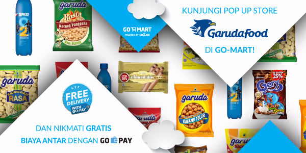 Dapatkan Produk Garudafood dengan Praktis di GO-MART