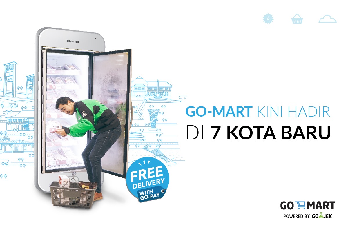 GO-MART Kini Hadir di 7 Kota Baru