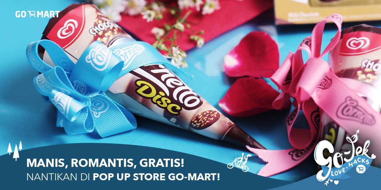 Manis, Romantis, Gratis dari GO-MART!