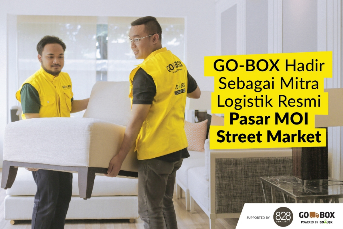 Street Market 828 Project Gandeng GO-BOX untuk Support Tenant