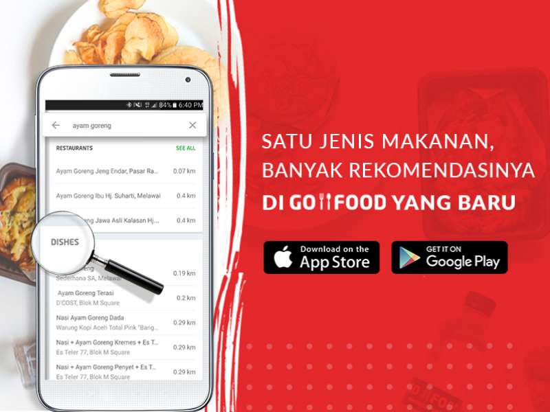 Permudah Pencarian Makanan Anda Dengan Fitur SEARCH yang Baru di GO-FOOD