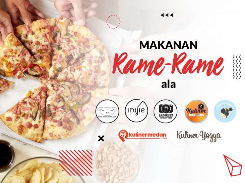 Pilihan Konten Kurasi ‘Makanan Rame-Rame’ ala Food Blogger di GO-FOOD