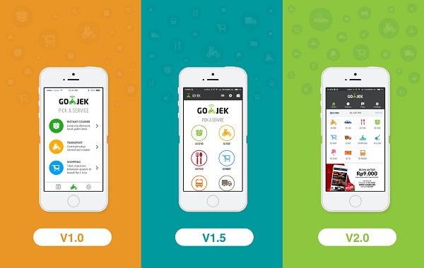 Story of GO-JEK UI/UX