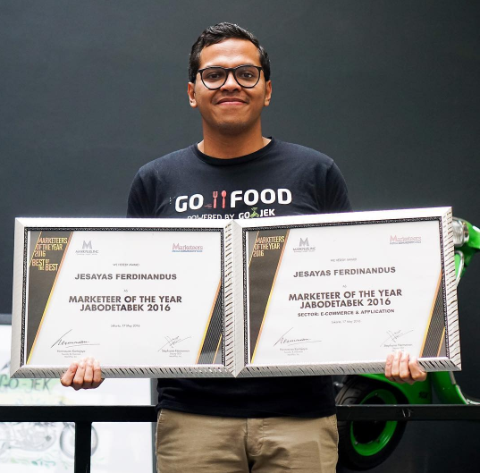 Go-Food Raih Marketing of The Year 2016 