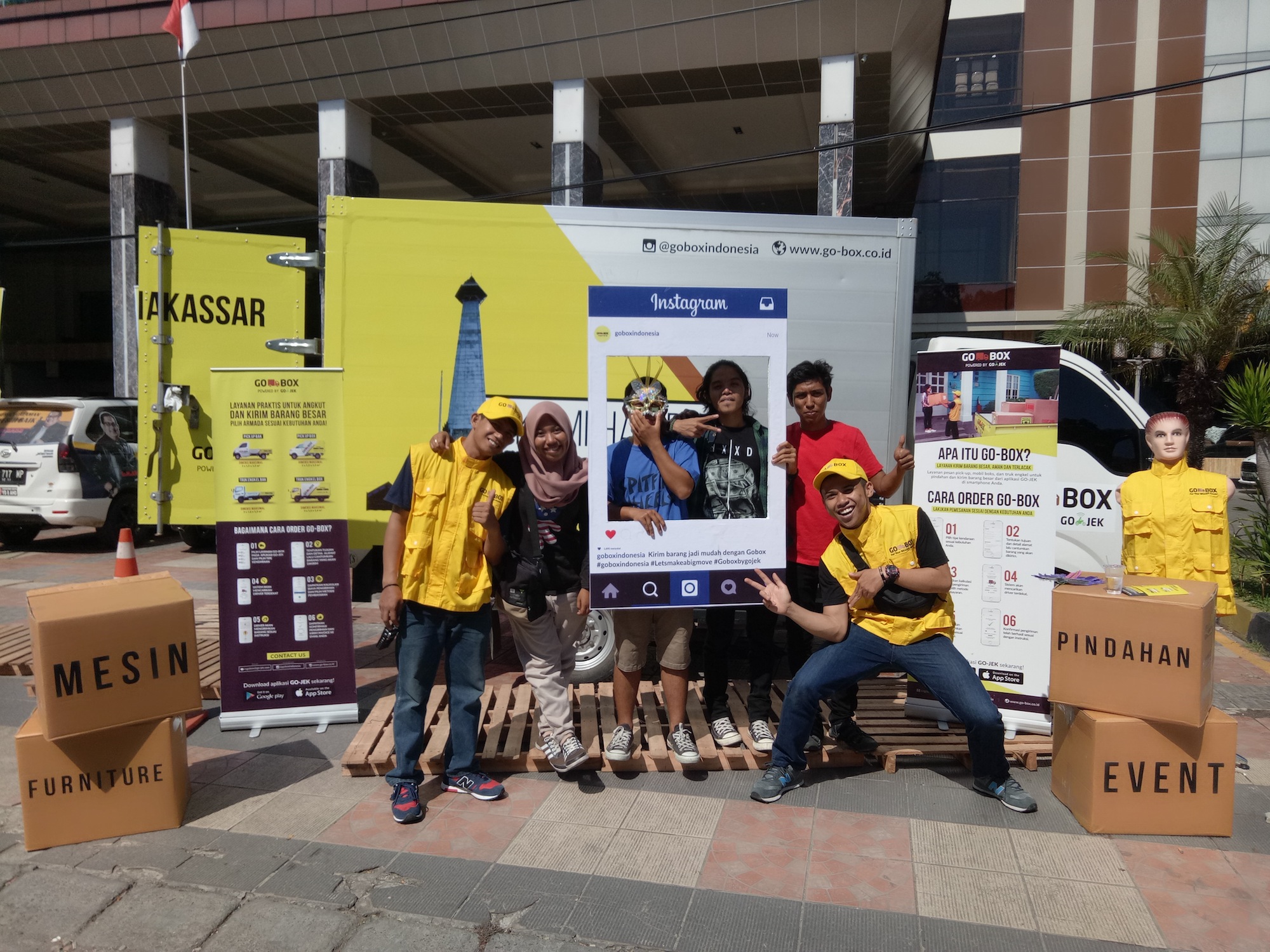 Sehat Bersama GO-BOX di Makassar