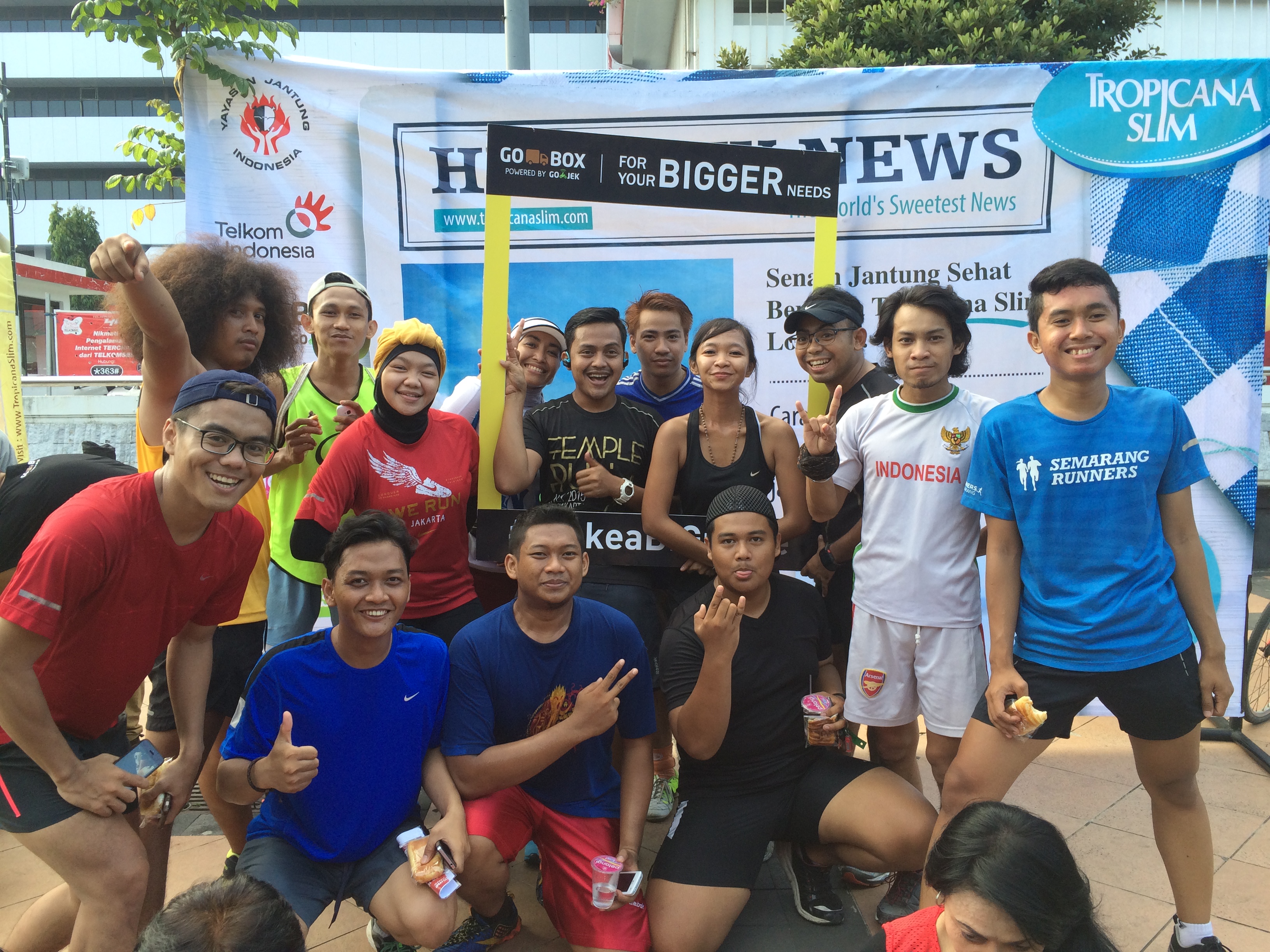 GO-BOX Hadir di Launching Tropicana Slim Low Fat