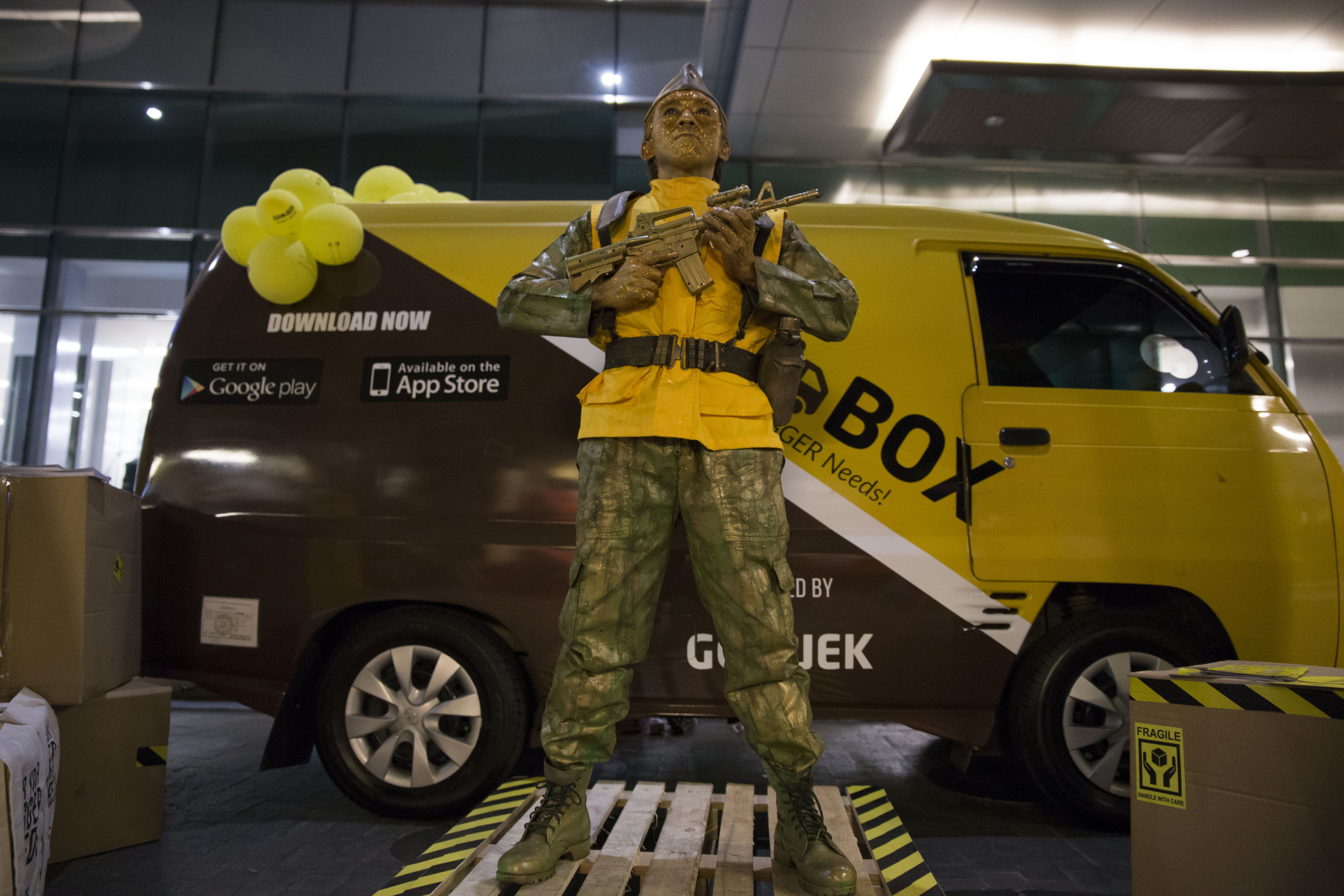 GO-BOX Bantu Sukseskan Acara Market Museum
